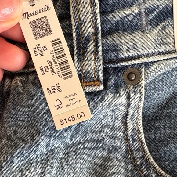 Madewell Light Blue Denim